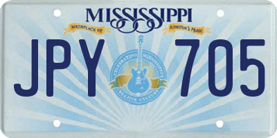 MS license plate JPY705