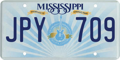 MS license plate JPY709
