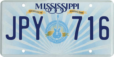 MS license plate JPY716