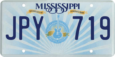 MS license plate JPY719