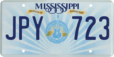 MS license plate JPY723