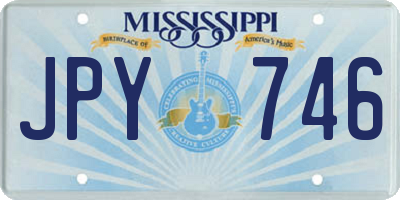 MS license plate JPY746