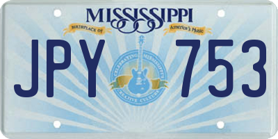 MS license plate JPY753