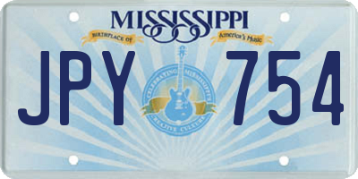 MS license plate JPY754