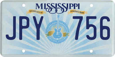 MS license plate JPY756