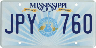 MS license plate JPY760