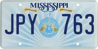 MS license plate JPY763