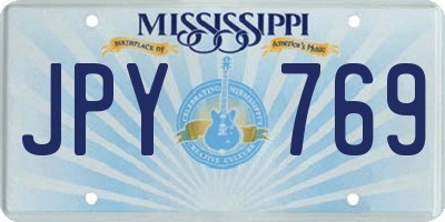MS license plate JPY769