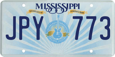 MS license plate JPY773