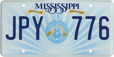 MS license plate JPY776