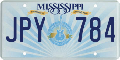 MS license plate JPY784
