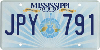 MS license plate JPY791