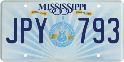 MS license plate JPY793