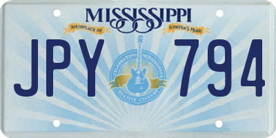 MS license plate JPY794