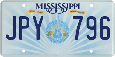 MS license plate JPY796