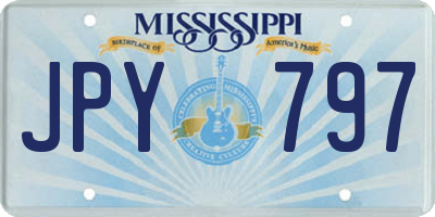 MS license plate JPY797
