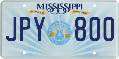 MS license plate JPY800