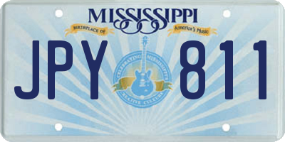 MS license plate JPY811