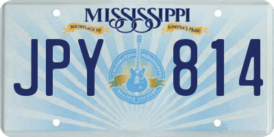 MS license plate JPY814