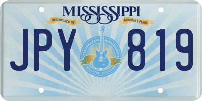 MS license plate JPY819