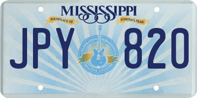 MS license plate JPY820