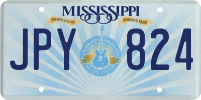 MS license plate JPY824