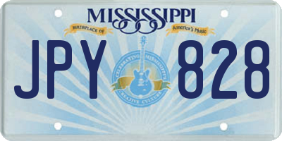 MS license plate JPY828