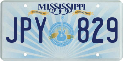 MS license plate JPY829