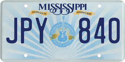 MS license plate JPY840