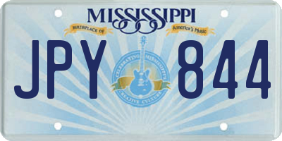 MS license plate JPY844