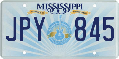 MS license plate JPY845