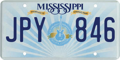 MS license plate JPY846