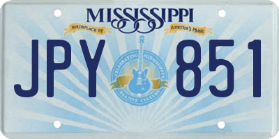MS license plate JPY851