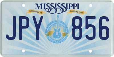 MS license plate JPY856