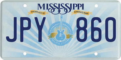 MS license plate JPY860