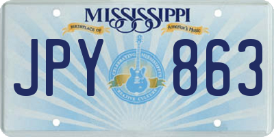 MS license plate JPY863
