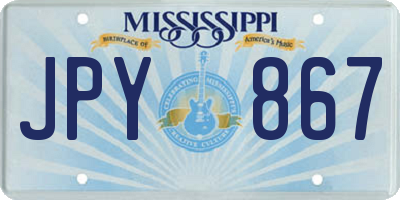 MS license plate JPY867