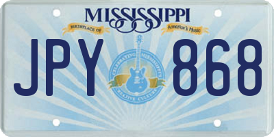 MS license plate JPY868