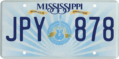 MS license plate JPY878