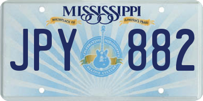 MS license plate JPY882