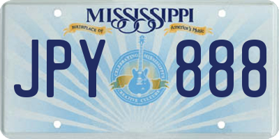 MS license plate JPY888