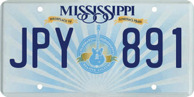 MS license plate JPY891