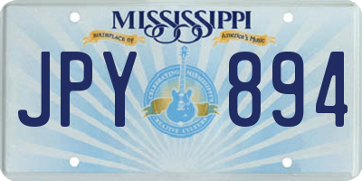 MS license plate JPY894