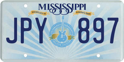 MS license plate JPY897