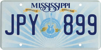 MS license plate JPY899