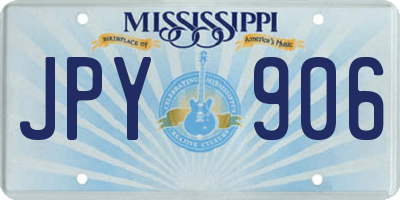 MS license plate JPY906