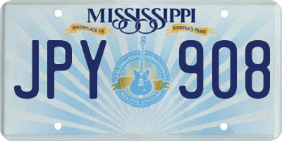 MS license plate JPY908