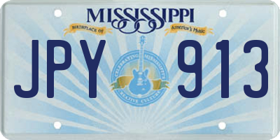 MS license plate JPY913