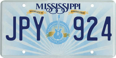 MS license plate JPY924