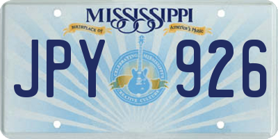 MS license plate JPY926